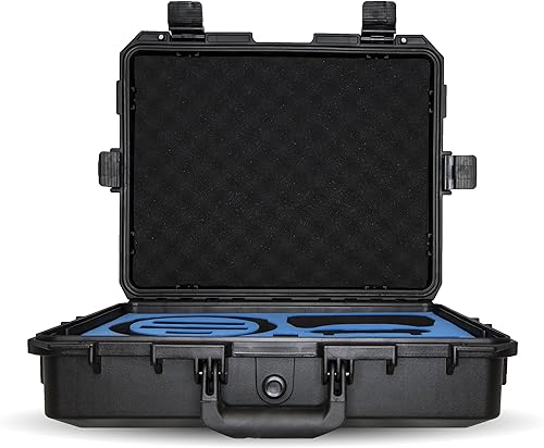 Miniatura 4 de SSE Estuche rígido de almacenamiento compacto resistente al agua para gafas DJI FPV VR y DJI Mavic Air + se adapta a accesorios adicionales