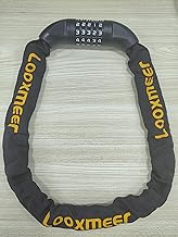 Bike Lock Black Yellow Logo