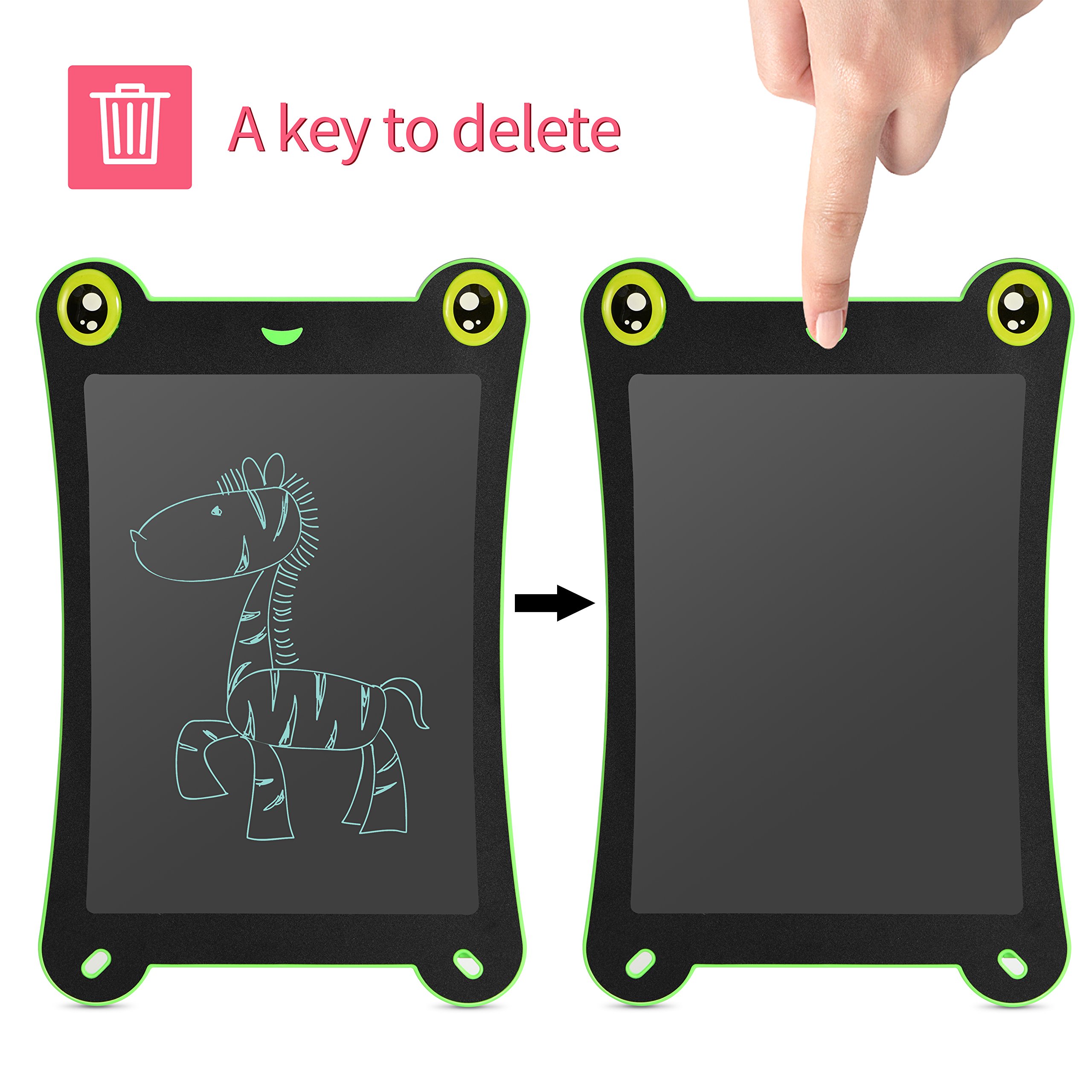 8,5-inch newyes LCD Tablet With écriture-electronics Board – For Office And School Children Drawing and Writing Tablet Frog-blue — view 5