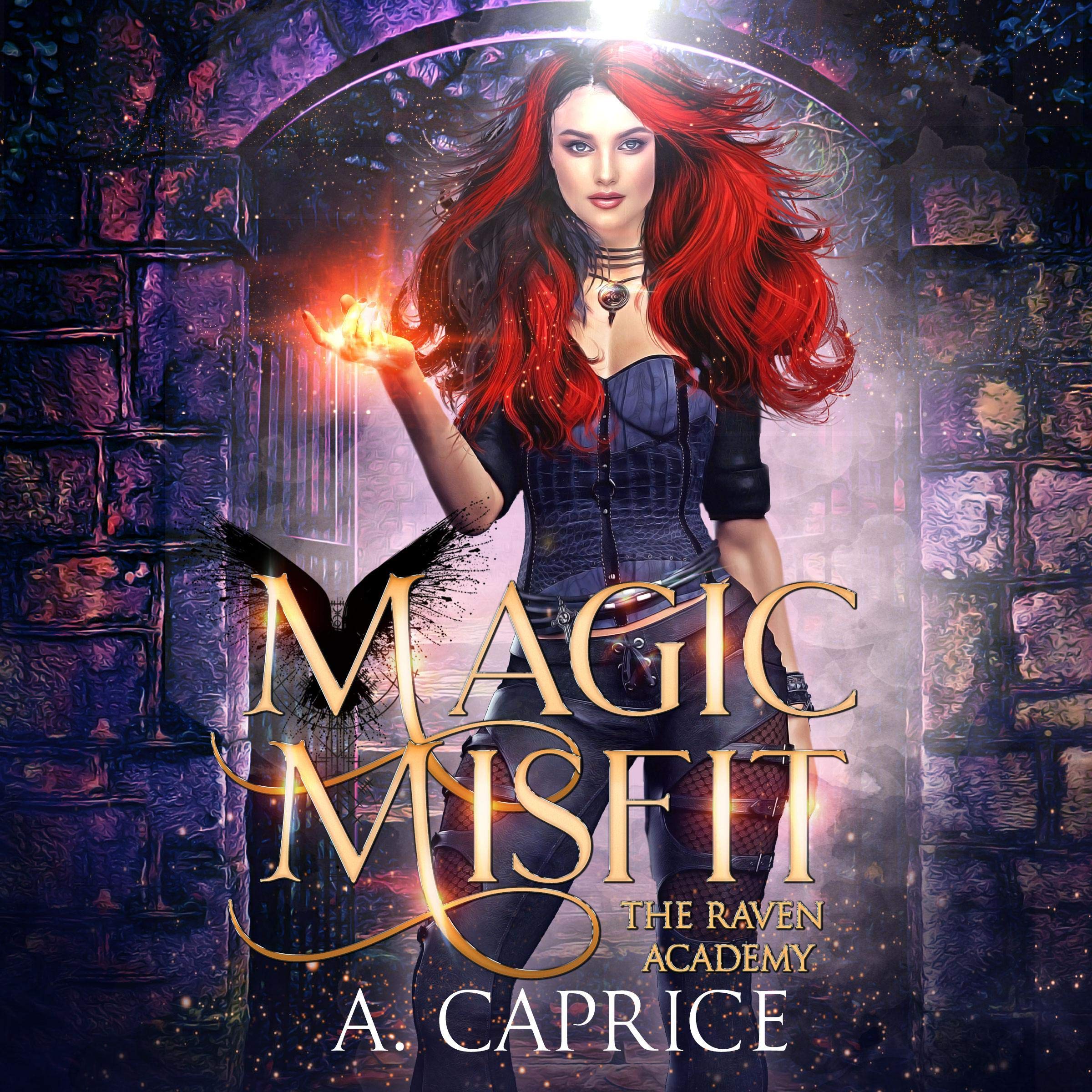 Cover art for Magic Misfit: A Reverse Harem Academy Romance