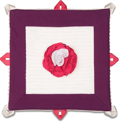 Pavilion Gift Company Lovie Manta de bebé, gelatina de uva, 13 pulgadas