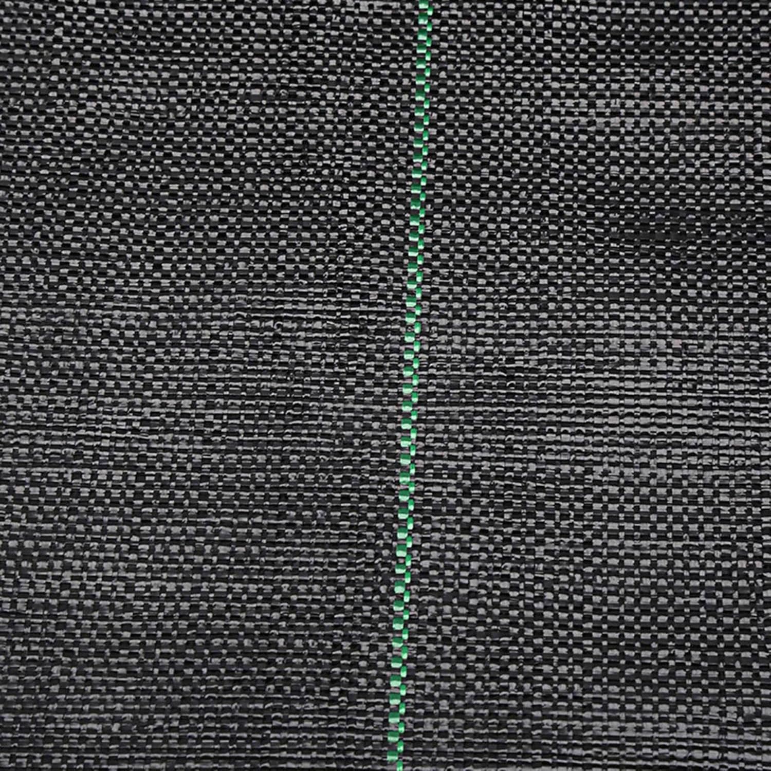 Heavy Duty Weed Barrier Landscape Fabric Weed Blocker Cover Ground Cover Weed Control Mat for Flower Bed, Mulch, Pavers/Black / 0.4X200m