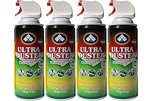 Ultra Duster Compressed Canned Air 4-Pack