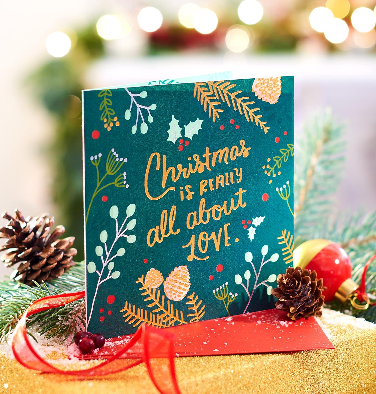 American Greetings Gift Card Holder Christmas Card (Buying Stuff)