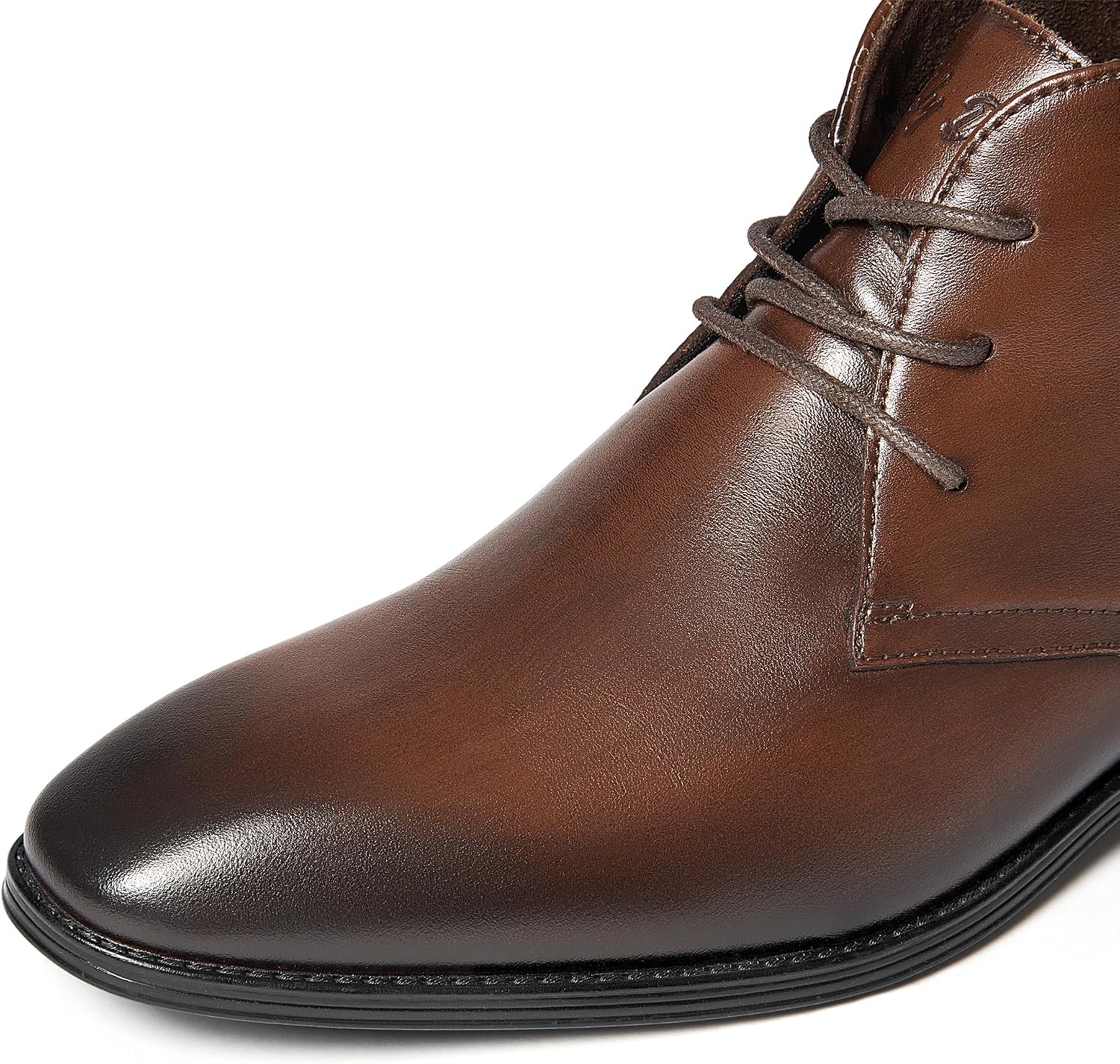 Holy dove Mens Lightweight Dress Boots Leather Oxford Ankle Boots