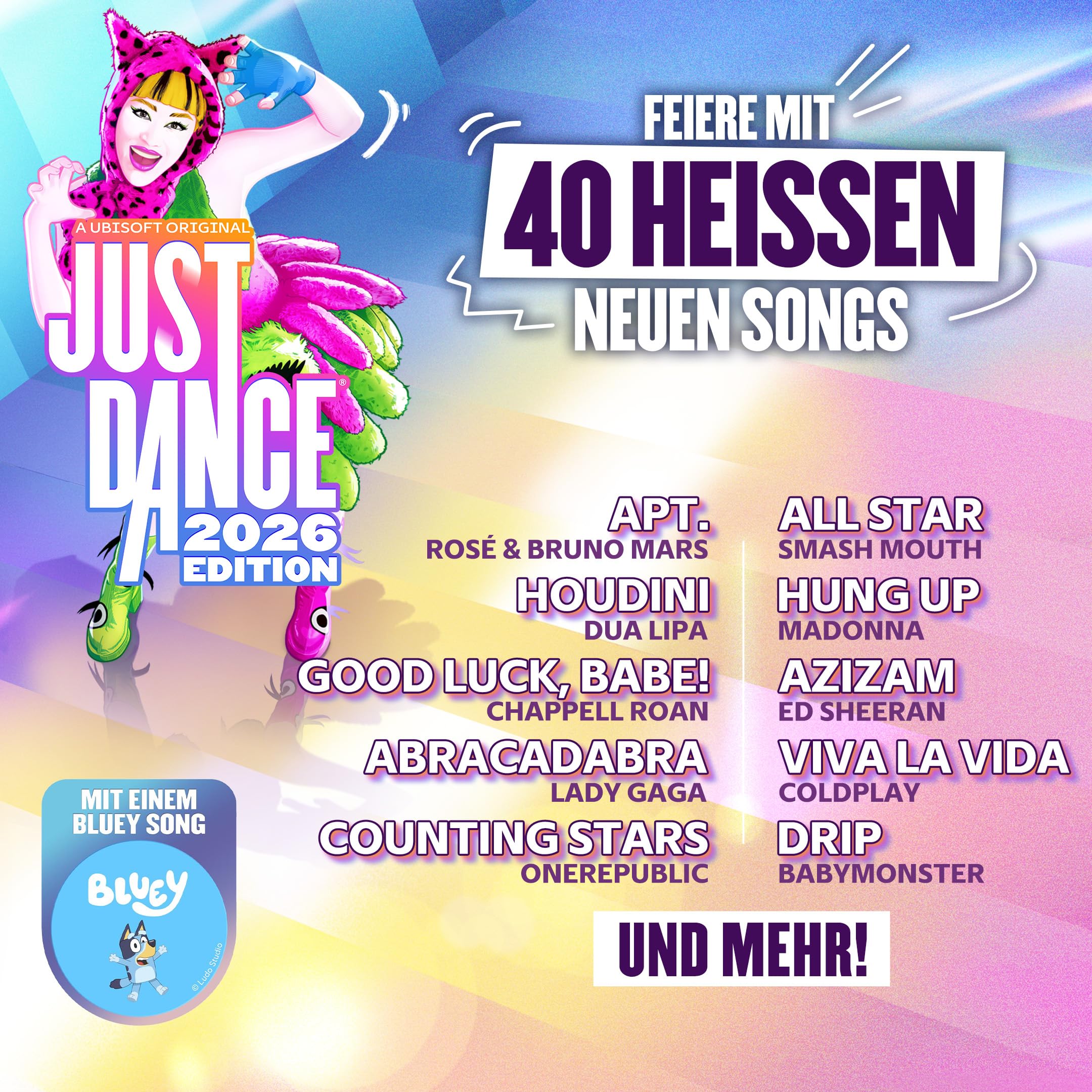 Just Dance 2026 Edition (Code in a box) - [Nintendo Switch] - Spielbar auf Nintendo Switch 2