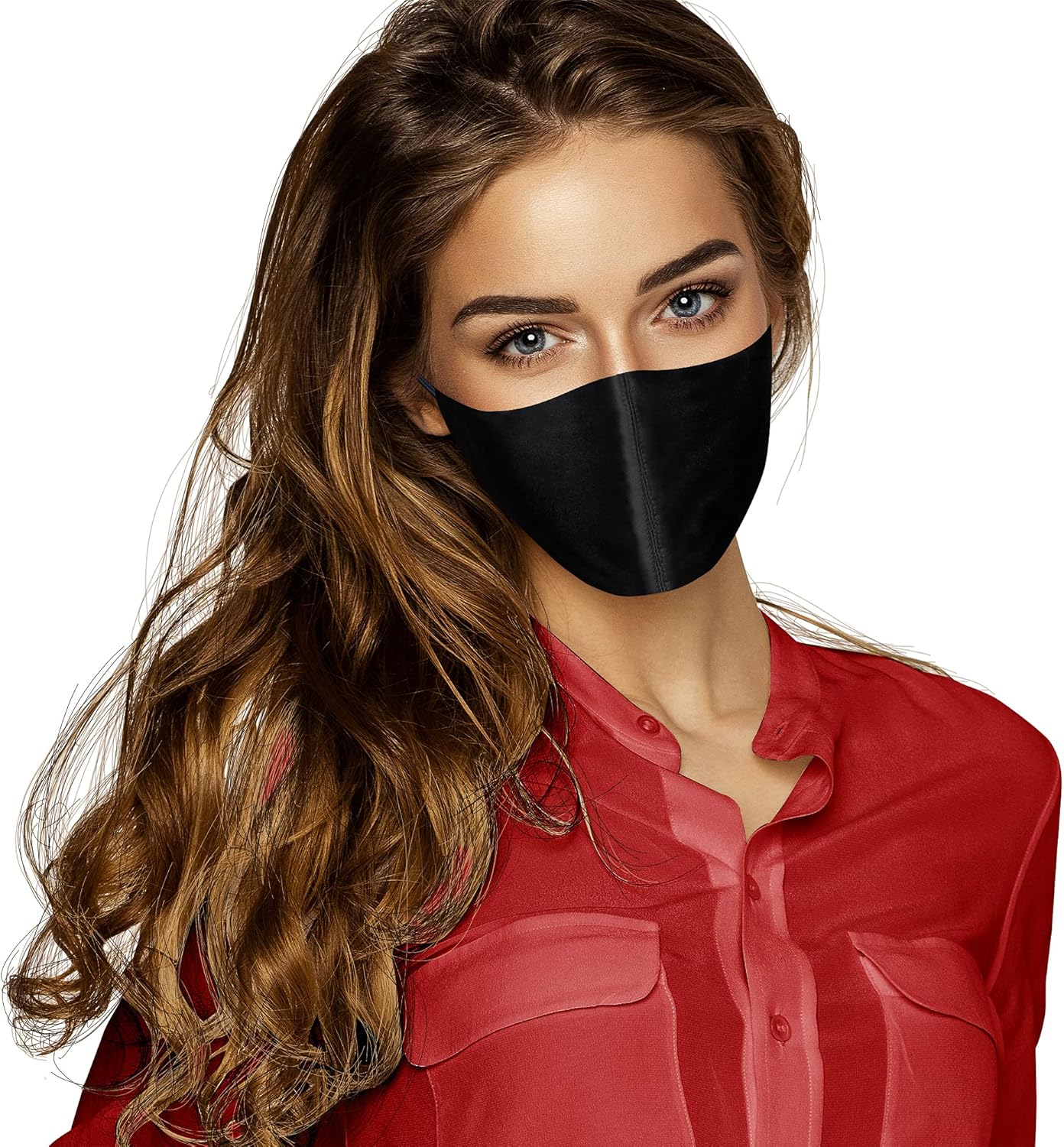 Tara Sartoria Artisan Handmade Natural Mulberry Silk Face Mask With