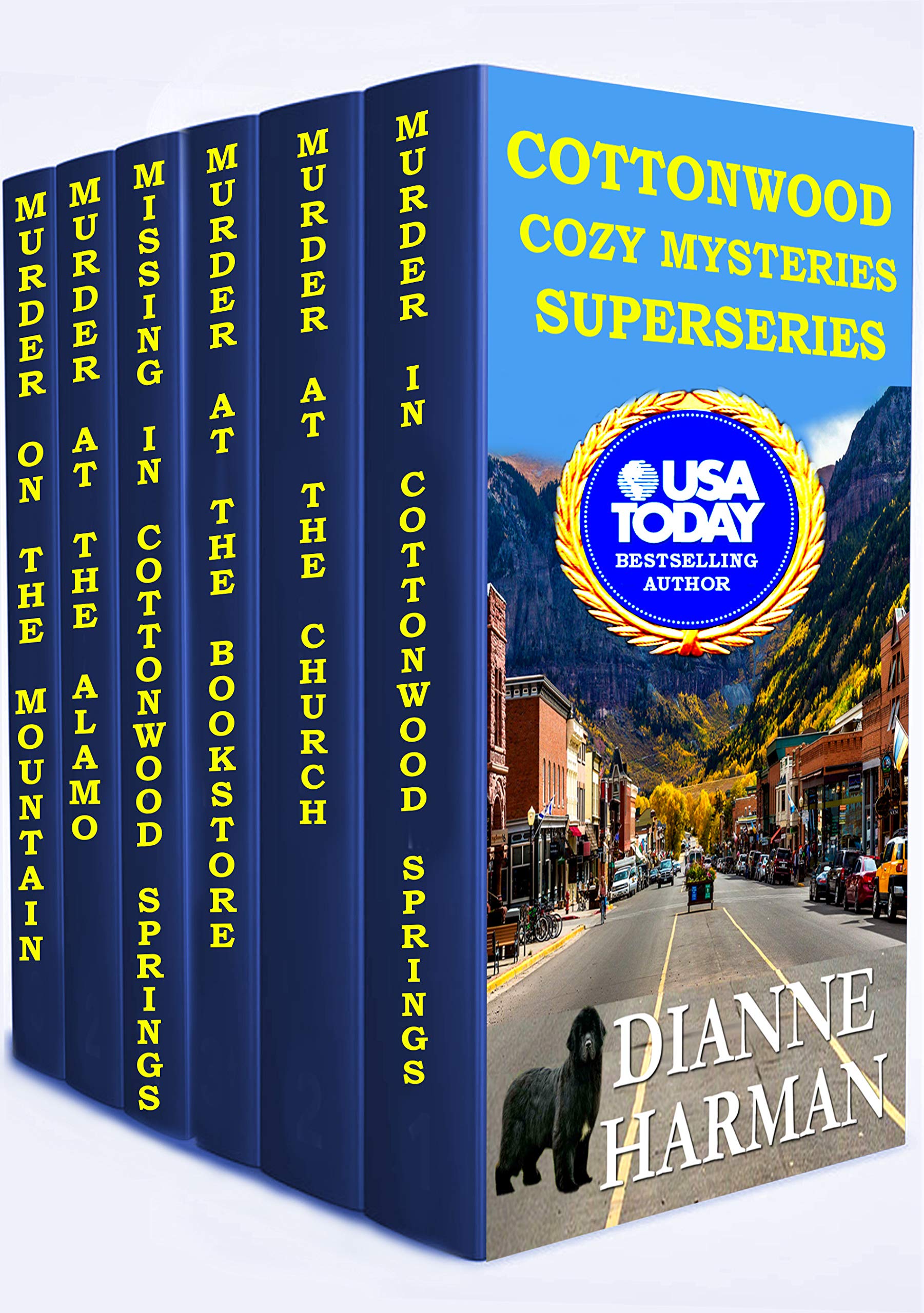 Cottonwood Cozy Mysteries Superseries: Books 1-6 (Cottonwood Springs Cozy Mystery Series Book 17)