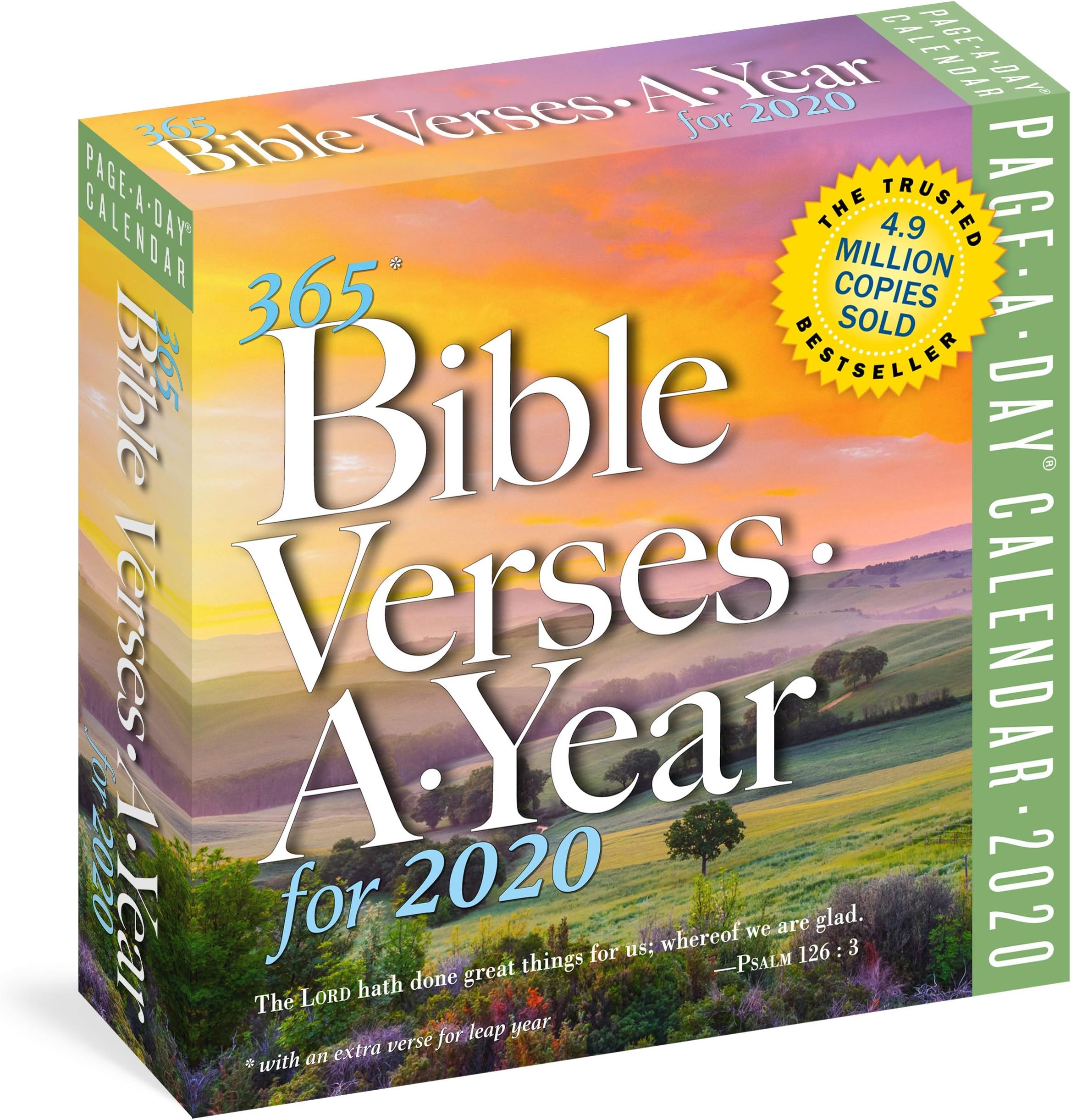 365 Bible Verses-a-Year 2020 Calendar Calendar – Day to Day Calendar, July 23, 2019
