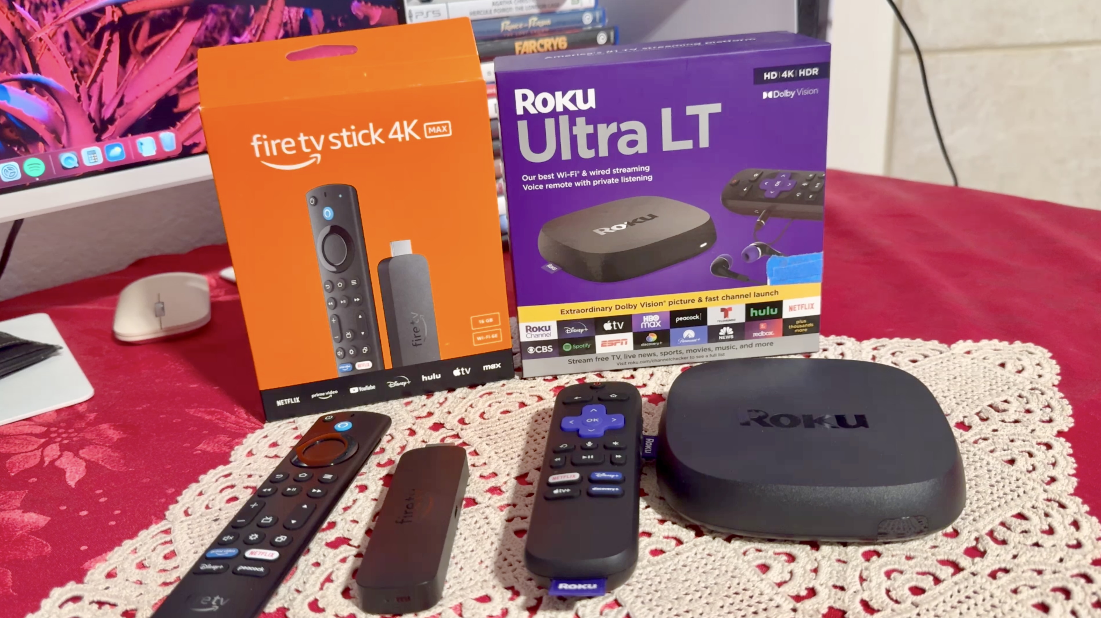 Watch Fire TV Stick 4K Max ﹙2nd Gen﹚ VS Roku Ultra LT on Amazon Live
