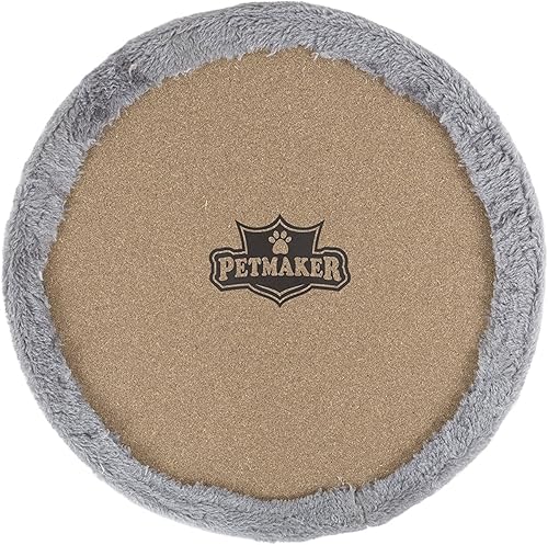 Vista 18 de PETMAKER - Árbol para gatos de 45 pulgadas con perchas para siestas, condominio para gatos de 2 pisos, postes rascadores para gatos y juguetes