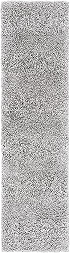 Vista 77 de SAFAVIEH Venus Shag Collection - Alfombra decorativa, 2 pies 7 pulgadas x 5 pies, color marfil, diseño sólido, no desprende pelusa y de fácil