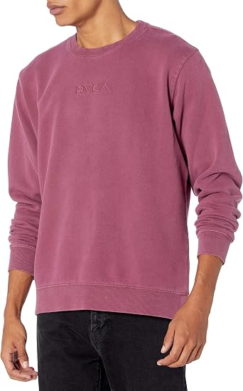 TONALLY Crew Neck Fleece Sweatshirt 