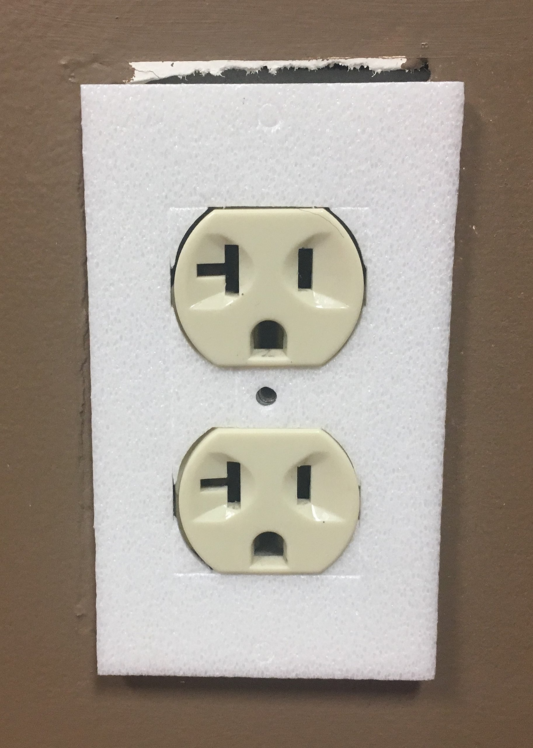 TradeGear Wall Plate Insulation Gasket 100 Pack, Wall