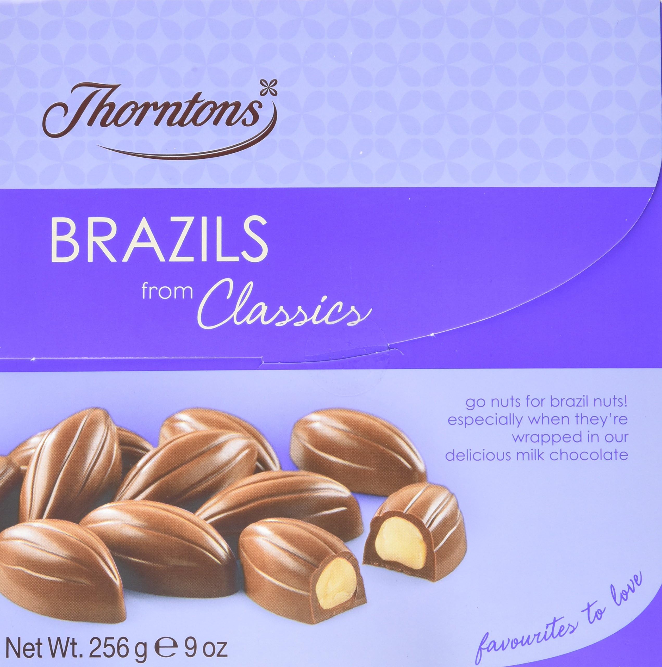 Thorntons Classics Milk Chocolate Brazils 256 g