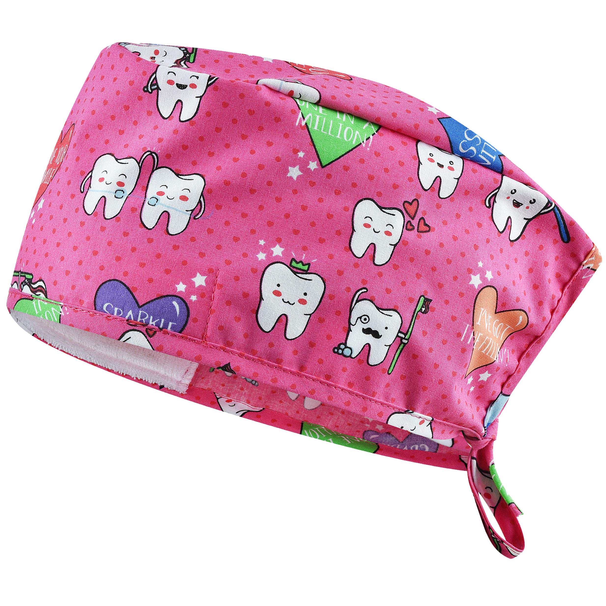 B-wellSurgical Hood Fabric Surgical Caps Fabric Nurse Accessories for Doctors, Nurses, Dentists, Pharmacists, Vets, Medical Staff