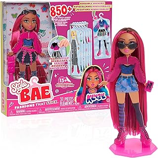 Just Play Style Bae Kenzie 10-Inch Fashion Doll and Accessories, 28-Piec...