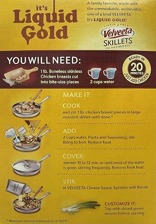 Velveeta Skillets Chicken Bacon Ranch With Kokobunch Kit 2 Pack