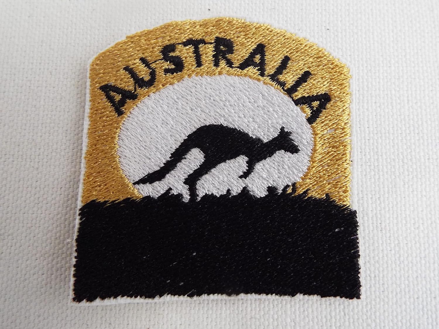 Australia Kangaroo Iron On Sew On Embroidered Patch