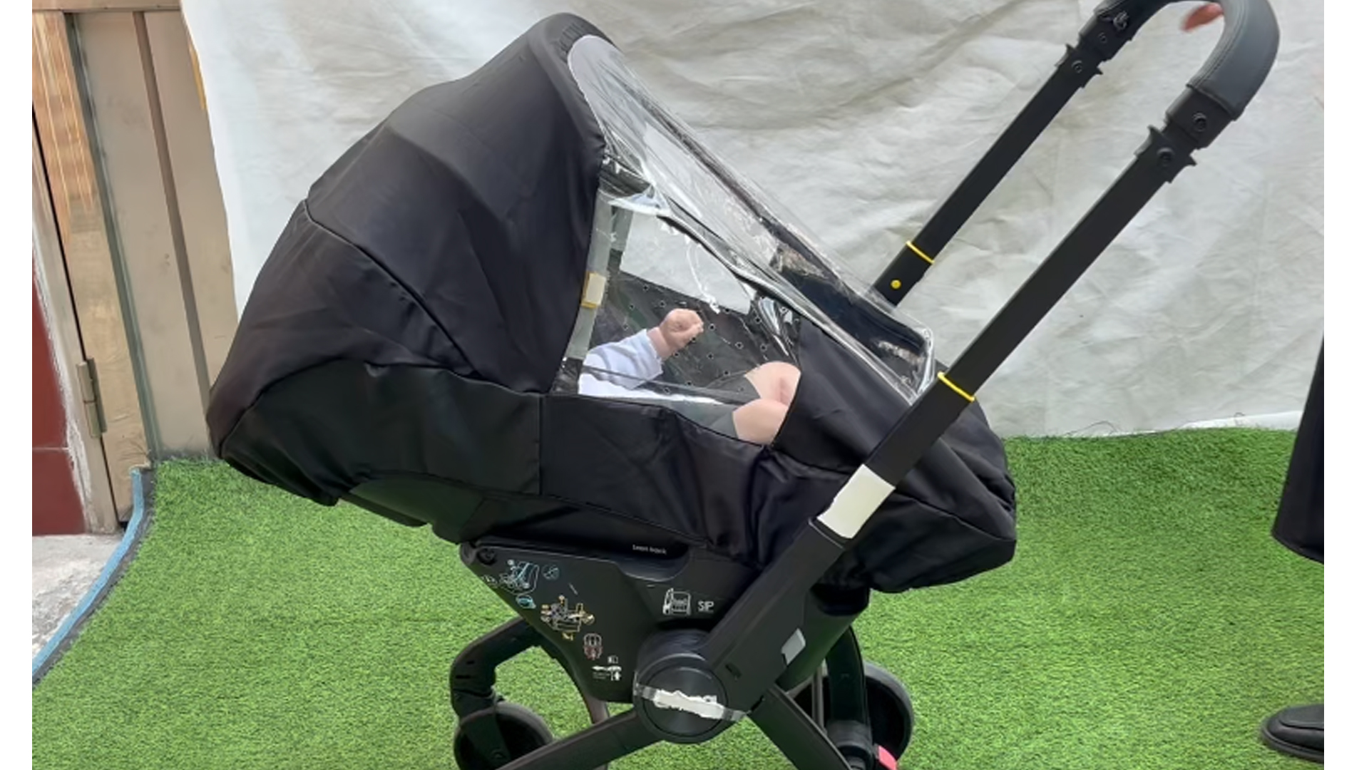 Accessoires de Poussette de Bébé pour Siège de Voiture Doona, Juste de Pluie en Tissu de Remplacement, Chancelière d'Hiver, Sac de Rangement, Coussin Polymère  1501