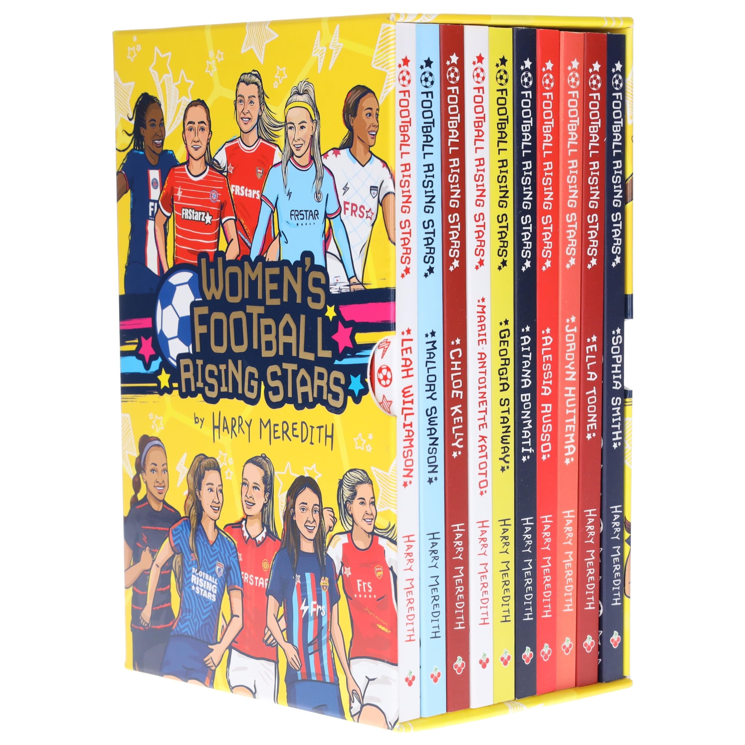 Women's Football Rising Stars: 10 Book Collection by Harry Meredith (Boxed pack)