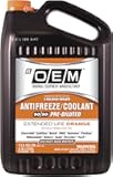 OEM Recochem American Vehicles Premium Antifreeze 50/50 Extended Life Coolant Orange, 1 Gallon, 4 Pack