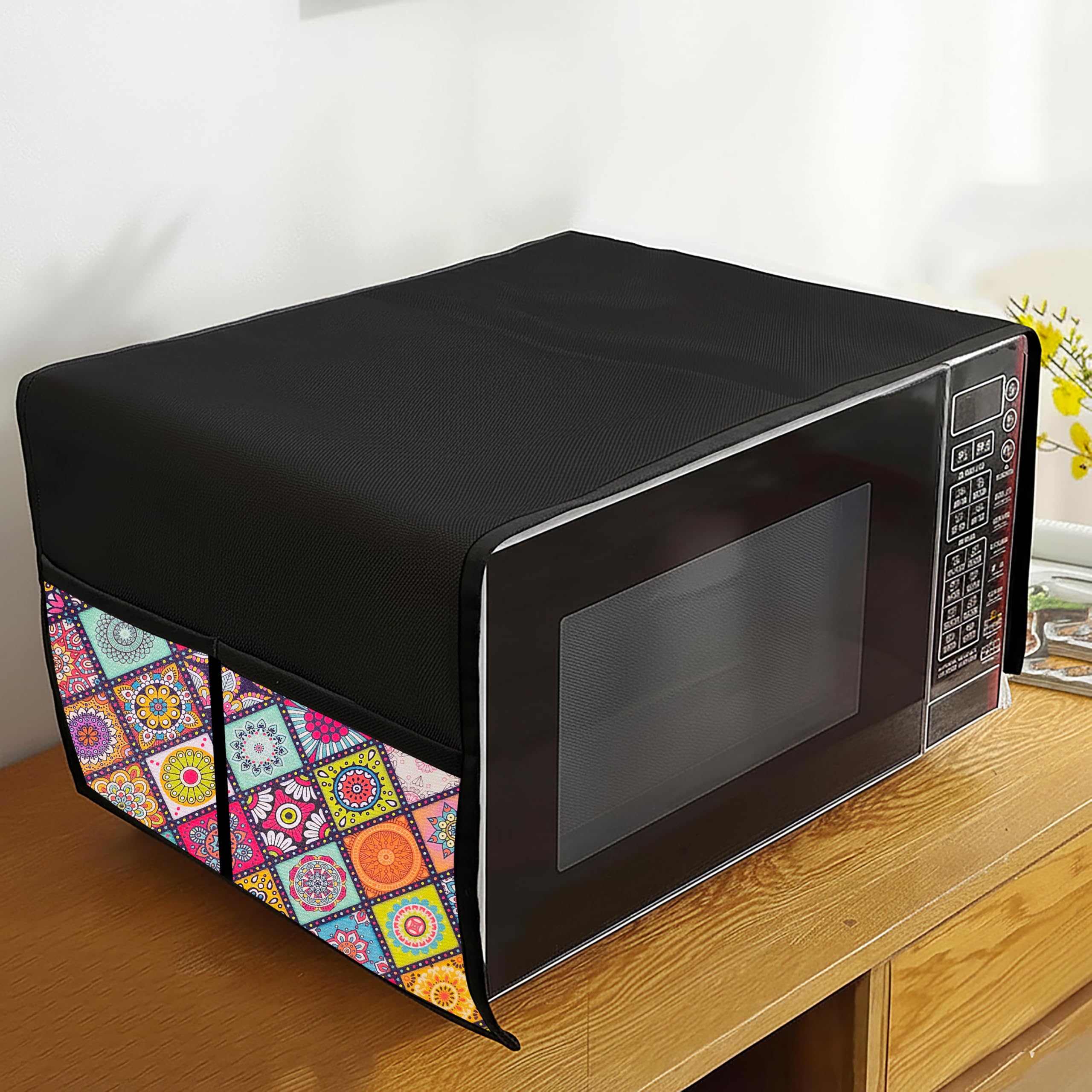 Microwave Oven Cover - Protect & Decorate! -4