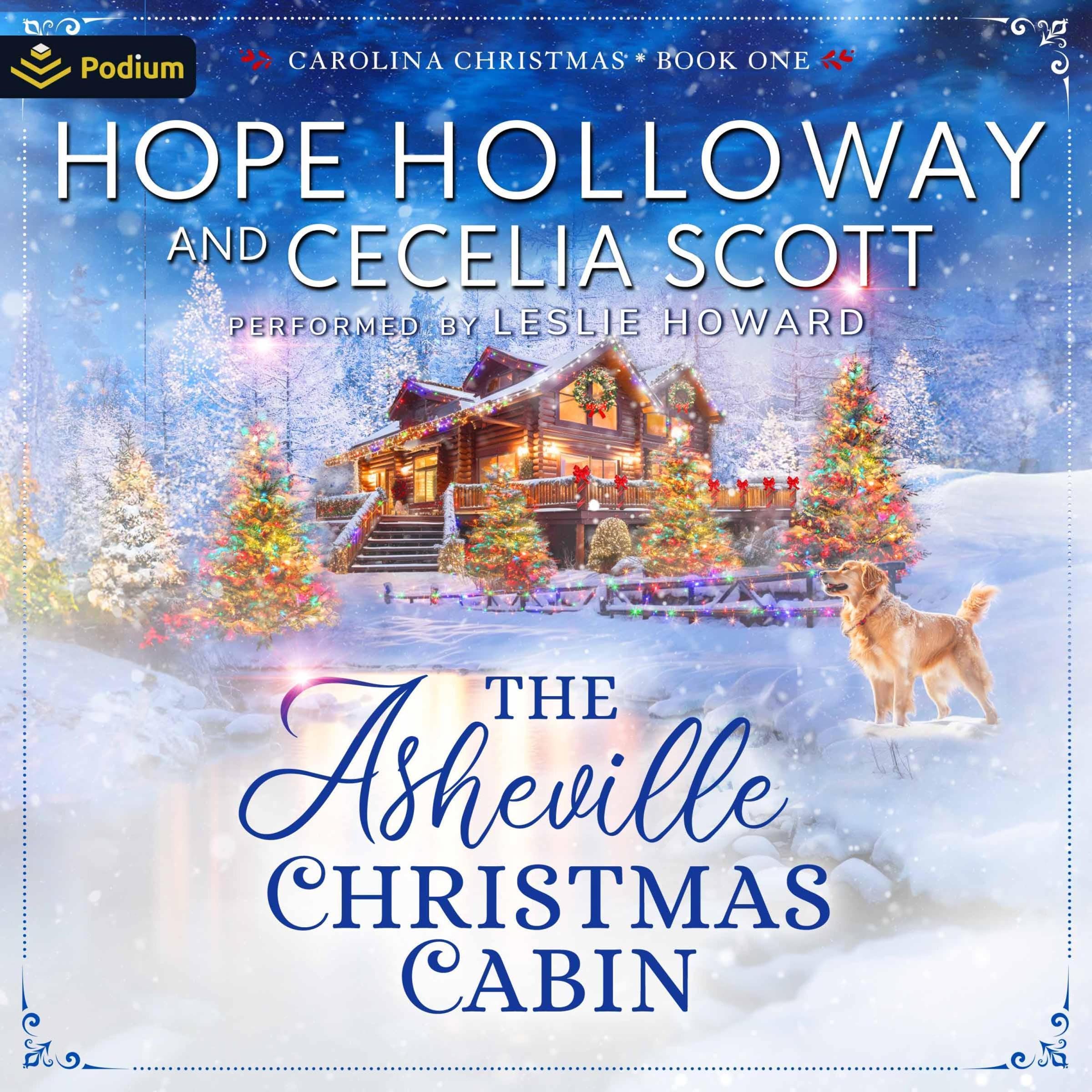 Cover art for The Asheville Christmas Cabin