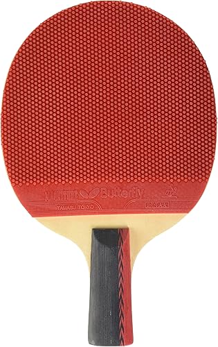 Miniatura 2 de Butterfly B303CS - Raqueta de tenis de mesa china Penhold - Serie China - Juego de raqueta y estuche con una combinación de goma suave y salida,