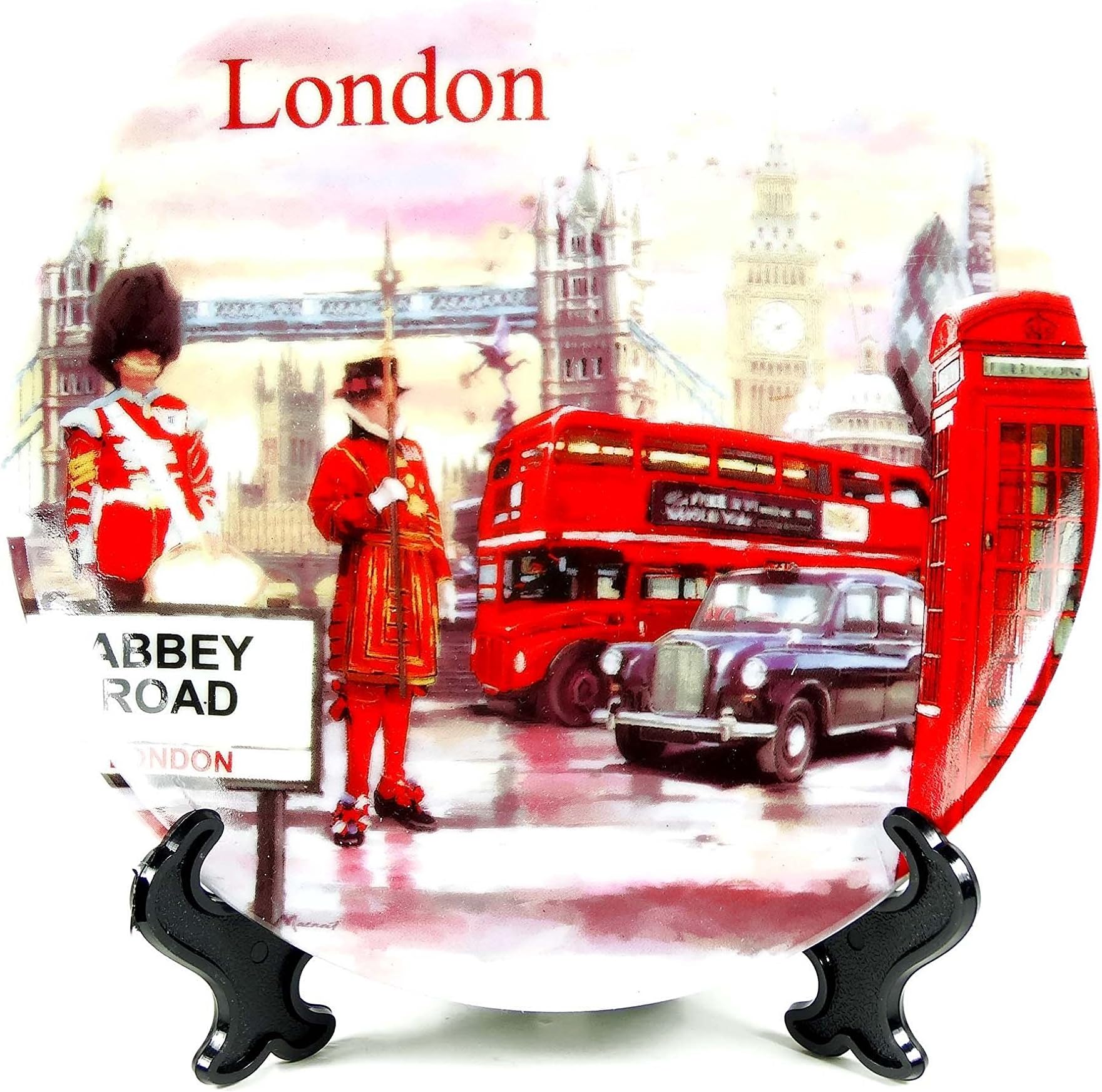 Decorative Iconic London Souvenir Plate 15cm