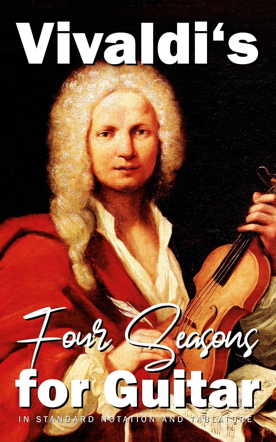 Amazon.co.jp Vivaldi's Four Seasons for Guitar In Standard Notation and Tablature (English