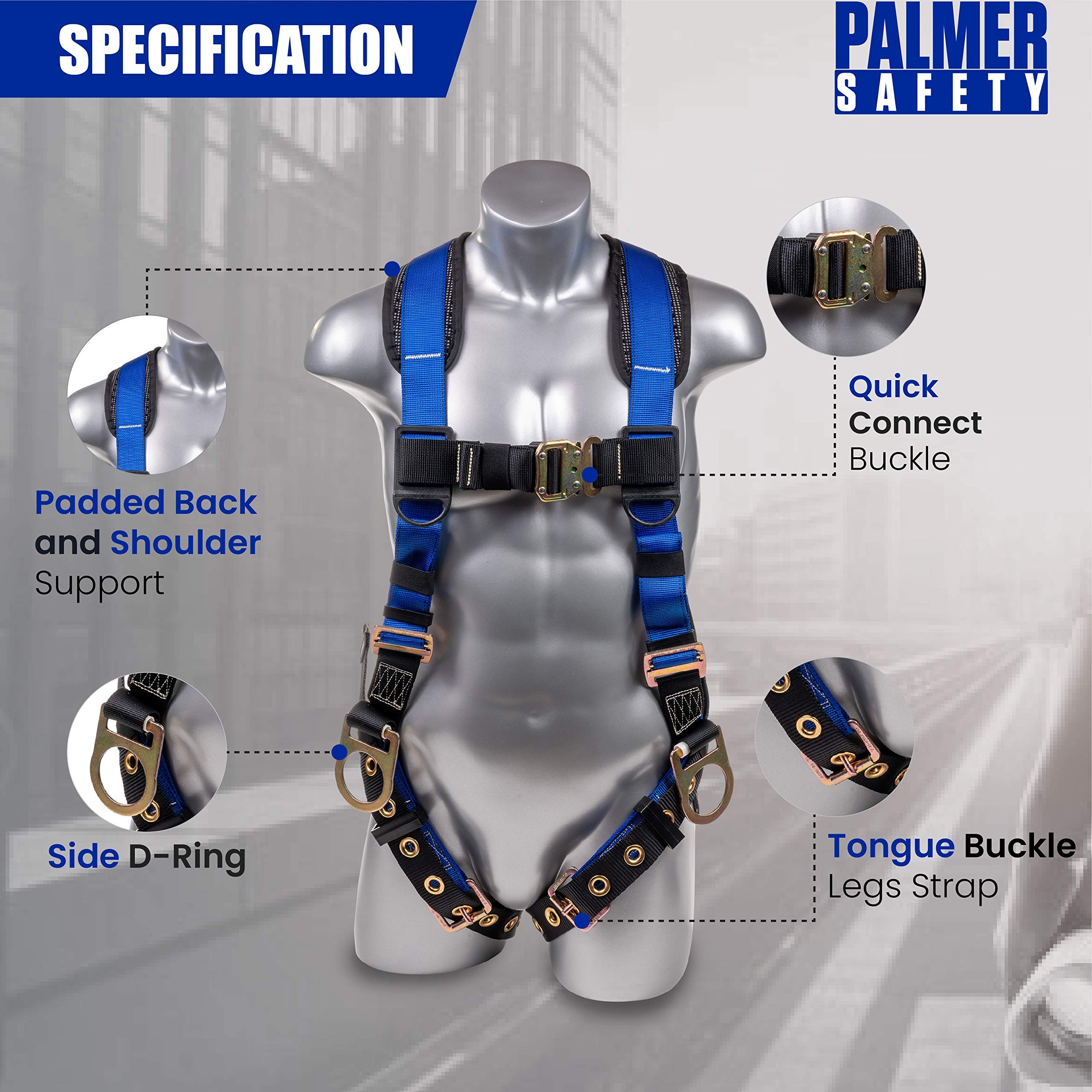 A10.32-2012 Blue and Fall Indicators Meets or Exceeds ANSI Z359.11-2014 ...