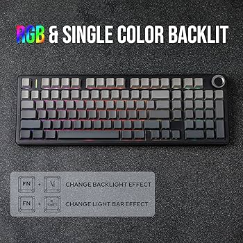 Amazon.com: EPOMAKER X Aula F99 PRO Wireless Gaming Keyboard with