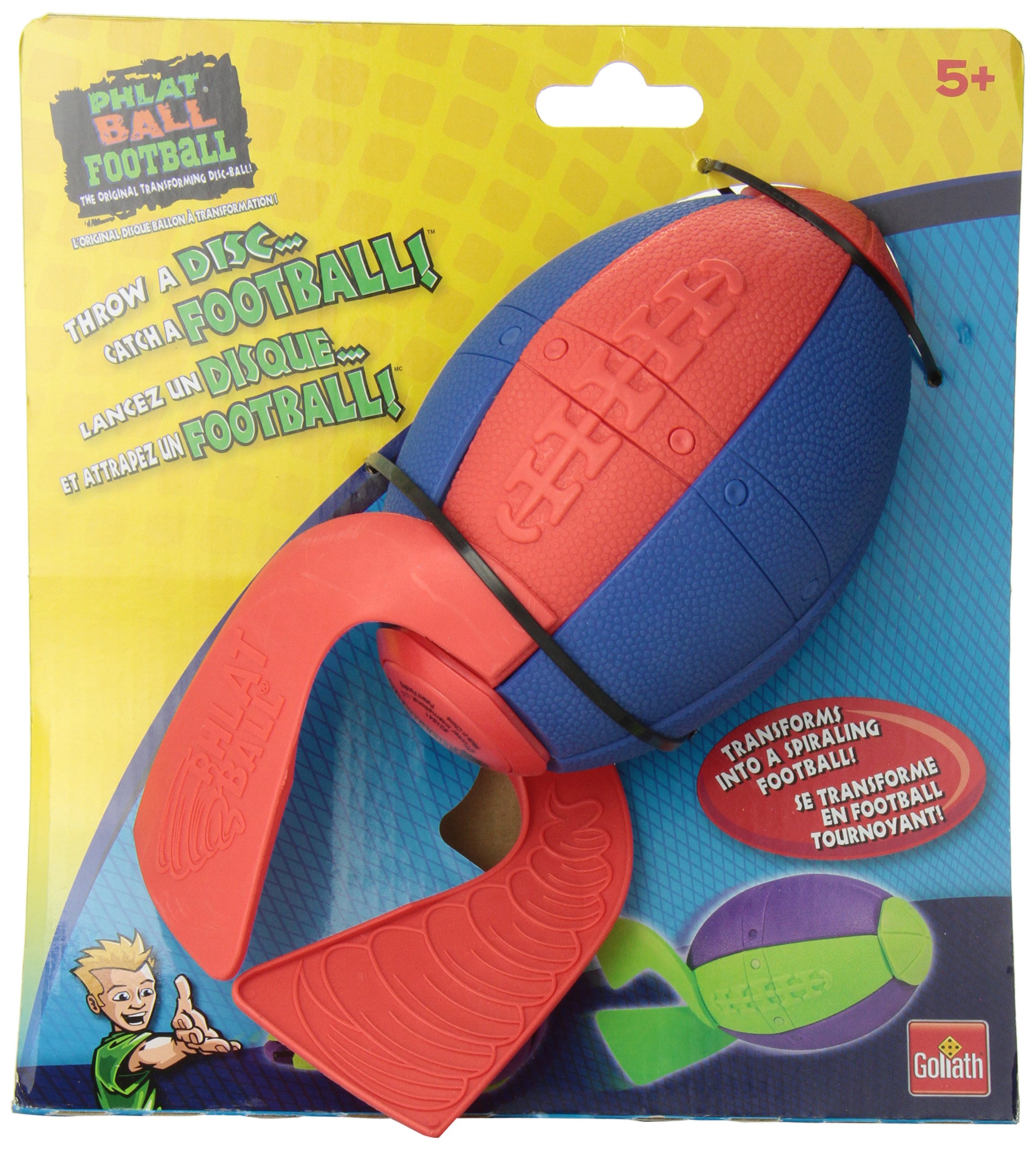 Wahu Goliath Phlat Ball Football Red Blue Desertcart Seychelles