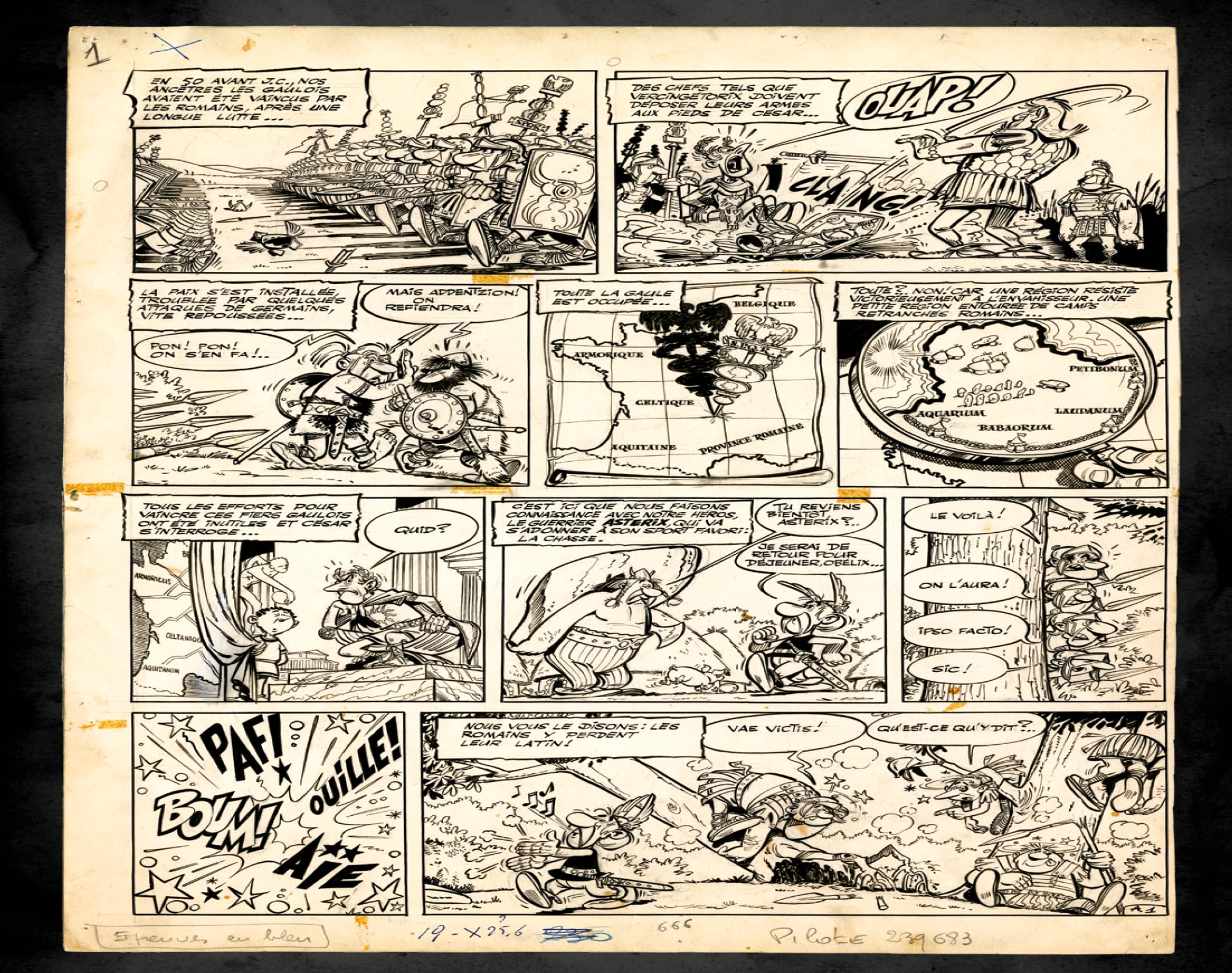 Astérix Le Gaulois N°1 - Coffret anniversaire 65 ans