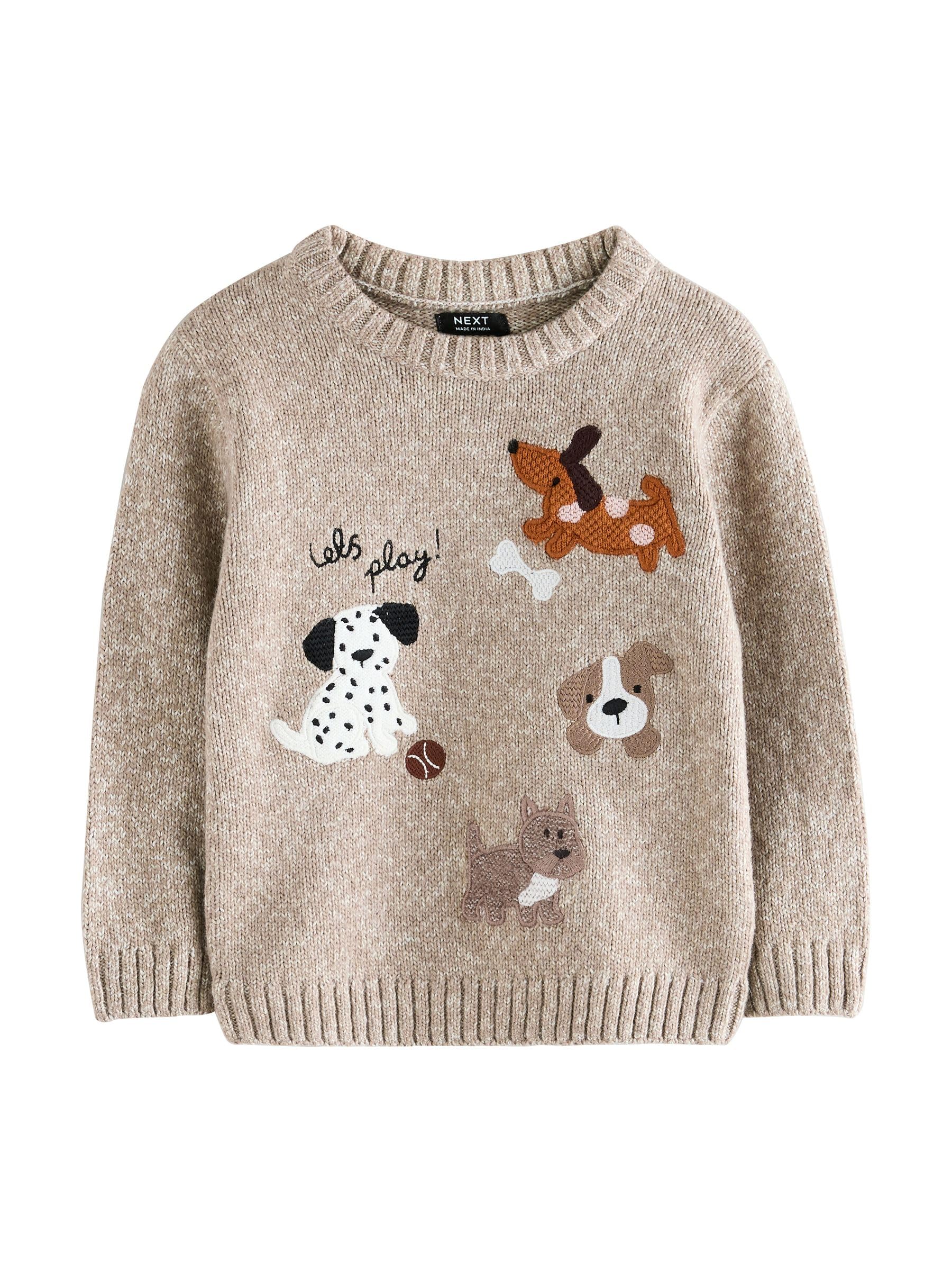 NEXT Jersey de Punto con Cuello Redondo para Niños