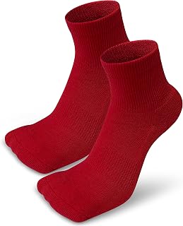 Youth Kids Sports Quarter Athletic Socks, Size Youth Large