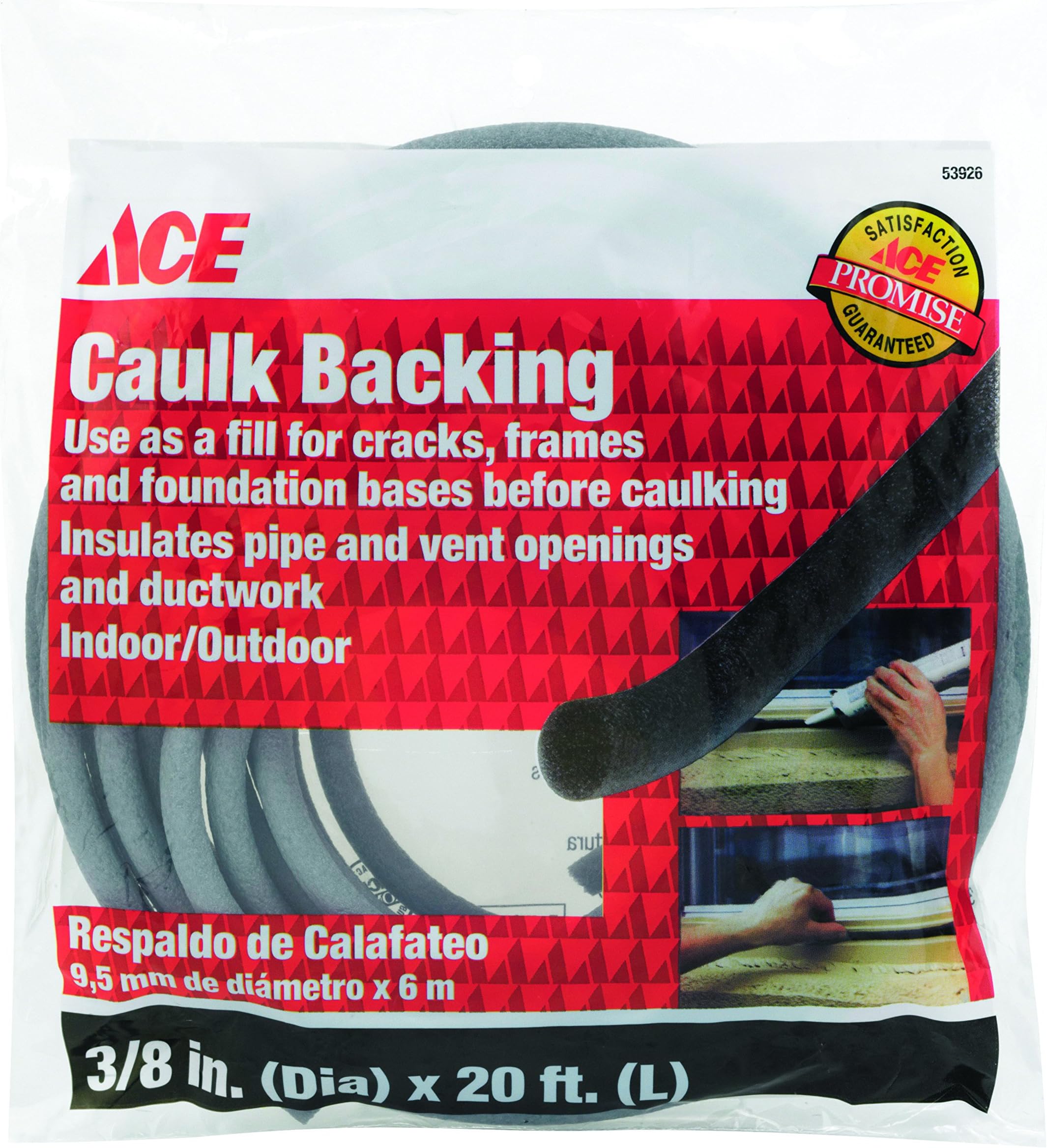 CAULKSAVR FOAM 3/8"X20' [Misc.]