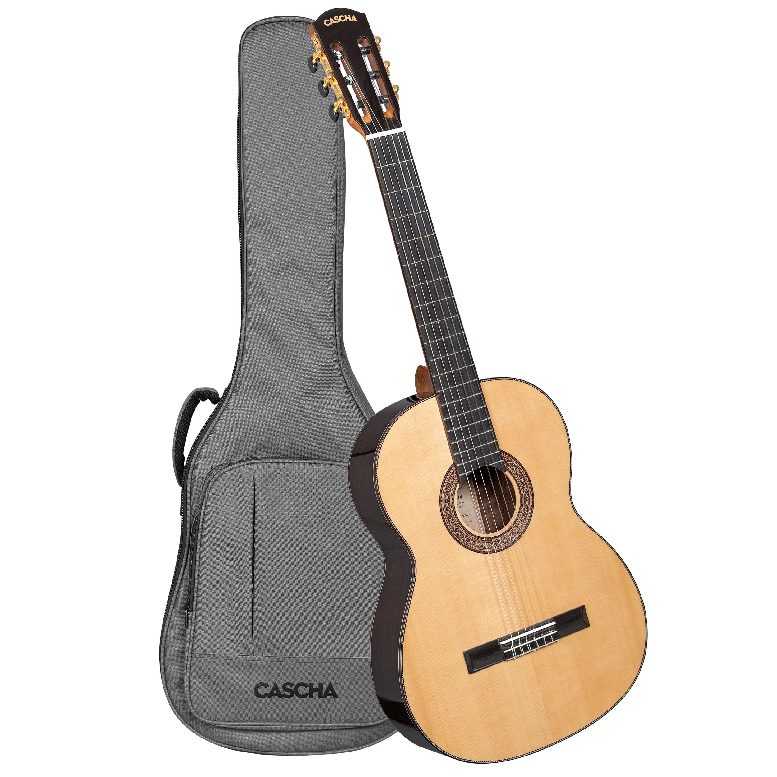 Performer Series Classical Guitar Solid Top 4/4 (incl. borsa imbottita, 3 picchi)