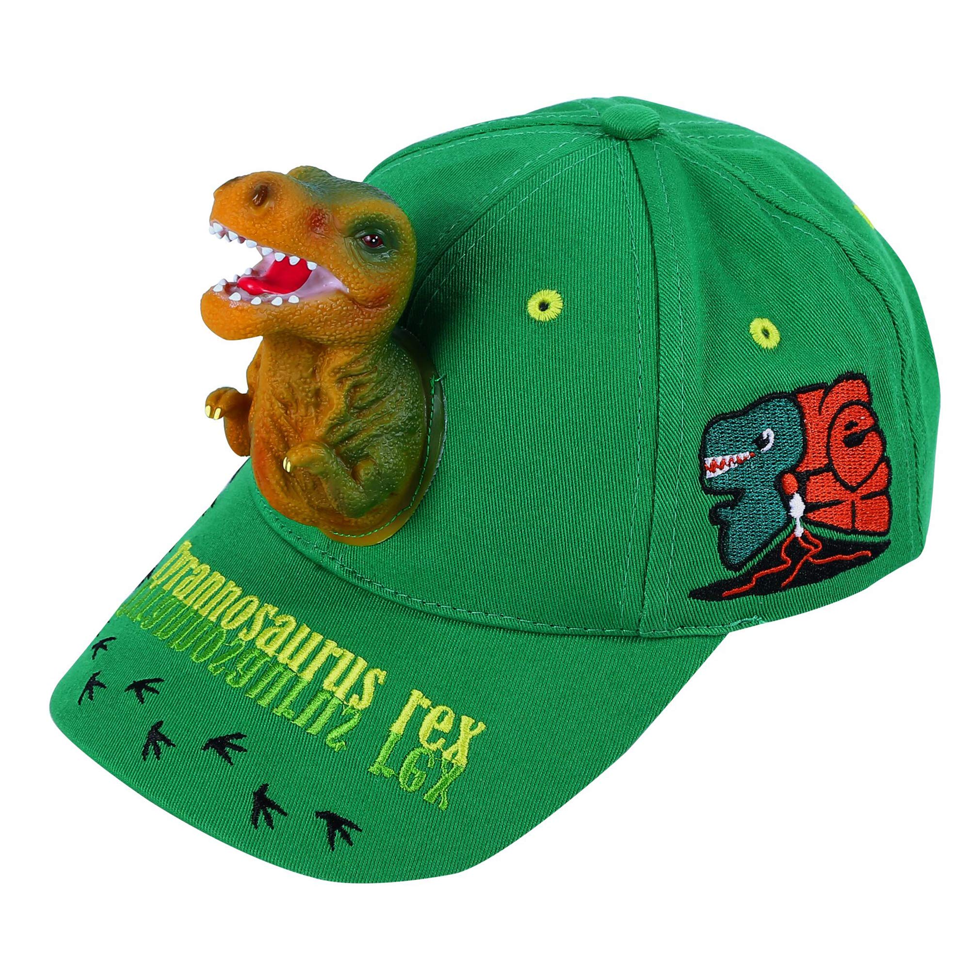 Chapeau De Soleil Enfant Dinosaure XIAOHAWANG - Casquette Baseball Réglable Garçon Fille Été