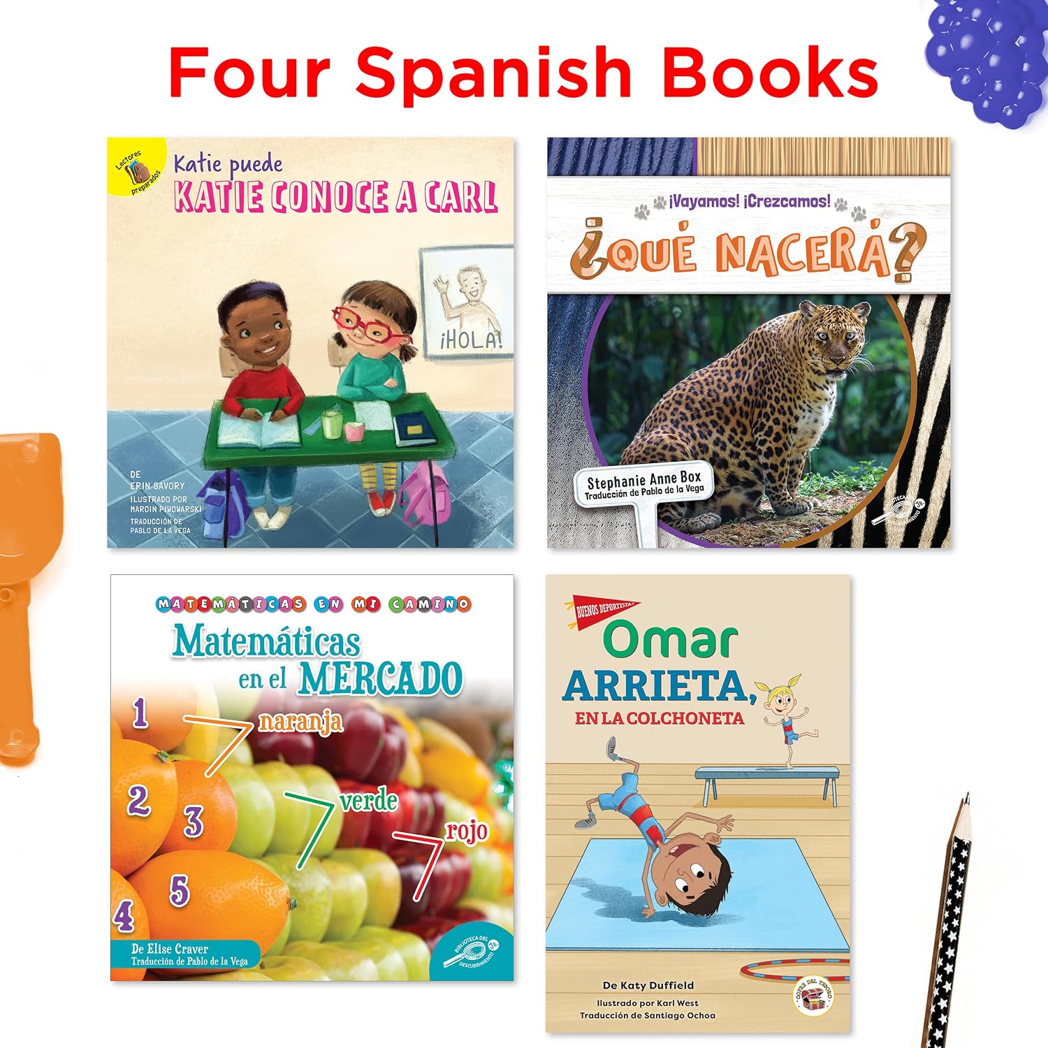 Summer Bridge Activities Grades 1-2 Spanish Summer Learning Backpack, Spanish Language 1st Grade to 2nd Grade Workbook All Subjects, Flash Cards, and Nonfiction & Fiction Children's Books