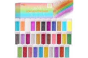 ARTEZA Glitter Shaker Jars - Set of 54