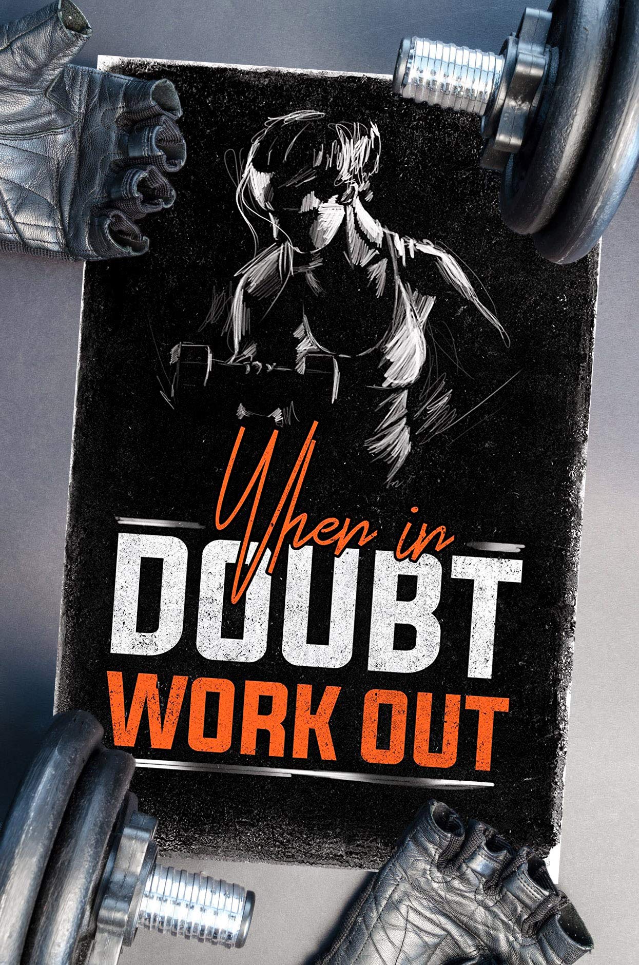 Gym Posters for Home Gym Decor, Motivational Posters for Gym, Workout