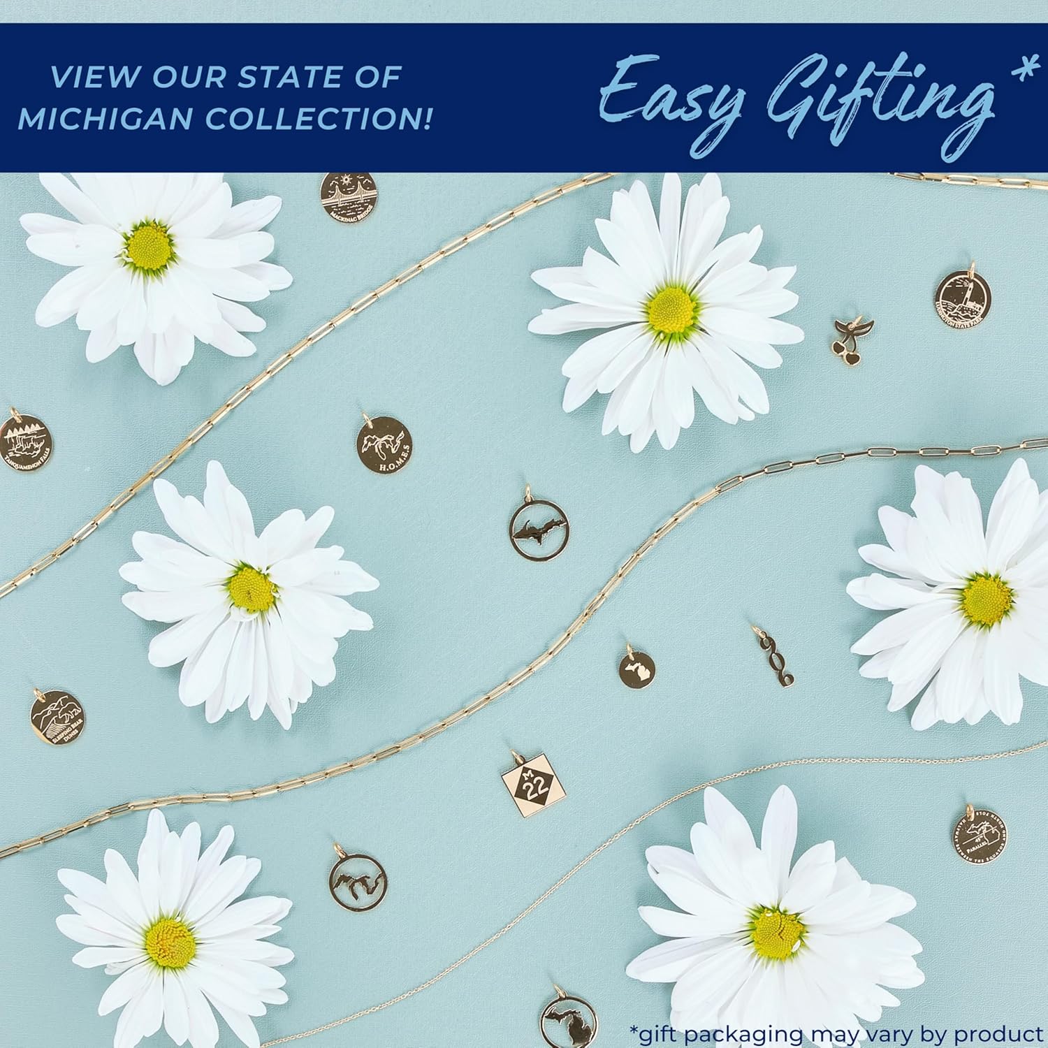 Stone Armory Michigan Jewelry for Women - Stainless Steel Michigan Pendant Necklace - Hypoallergenic and Adjustable 16-20in - Michigan Souvenirs and Gifts - Image 4