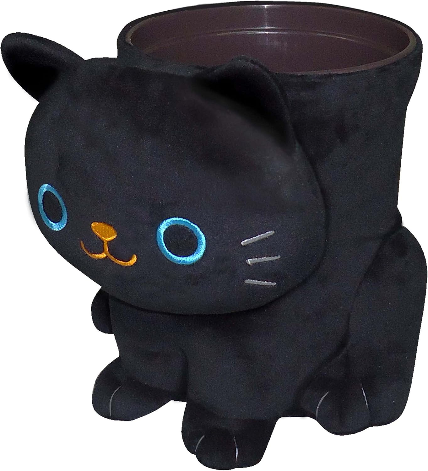 Black Cat Wastebasket ME130 by Meiho Home & Kitchen