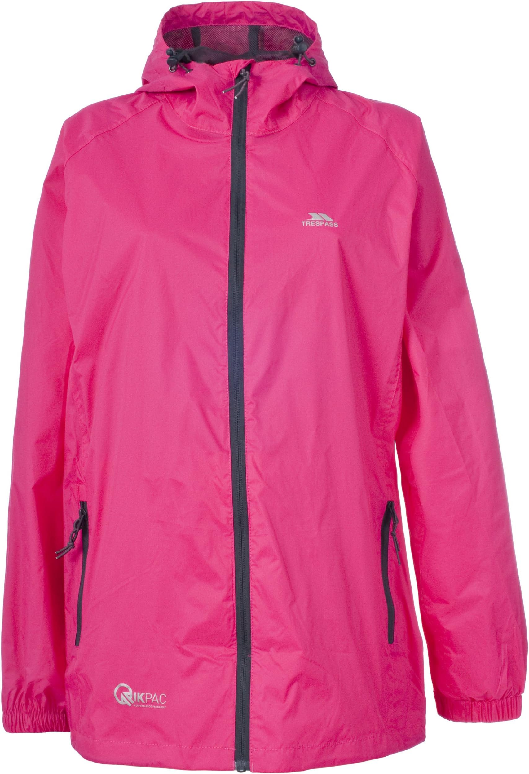 TrespassChildren's Qikpac Trespass Kids' Qikpac Kids Packaway Jacket Tp75 - Flint, Size 11/12 (pack of 1)