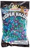 The Beadery Pony Beads 6x9mm 415/Pkg-Cool Sparkle Multi