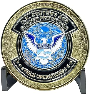 BL5-012 CBP Field Operations Challenge Coin OFO Field Ops CBPO CBP Officer