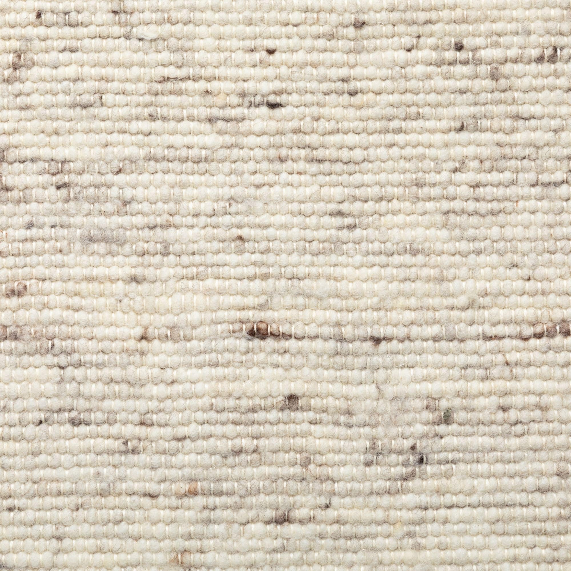 Steffensmeier Handwebteppich Korinth | Gesunder Wollteppich | Beste Schurwolle | Natur Dunkel, handgewebt, Größe: 120x170 cm