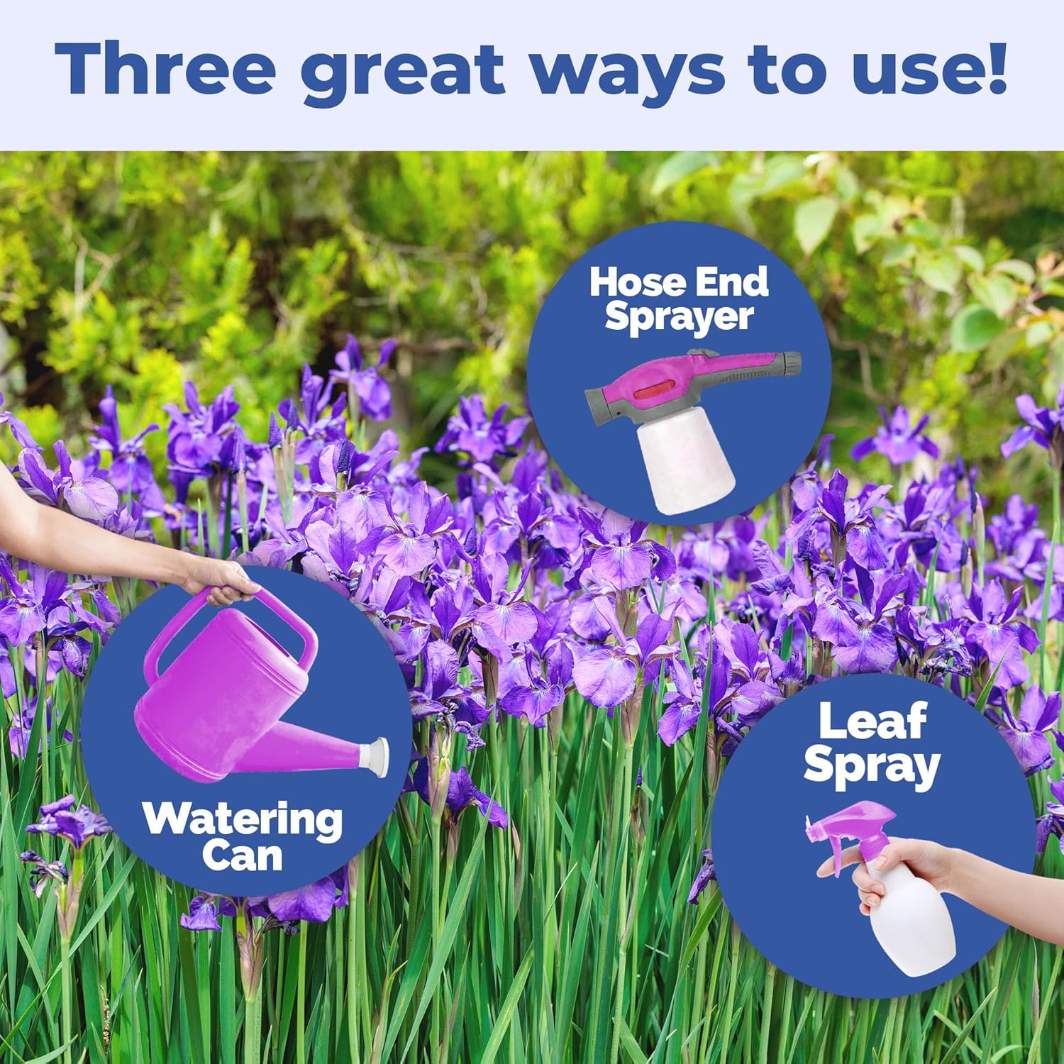 Iris Fertilizer – Liquid Plant Food for More Blooms, Stronger Root Development & Vibrant Flower Color, 32 oz